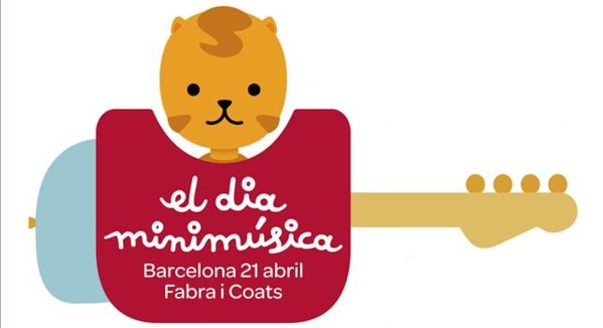El cartell promocional del dia minimúsica, que se celebrarà a la Fabra i Coats. El cartell promocional del dia minimúsica, que se celebrarà a la Fabra i Coats.