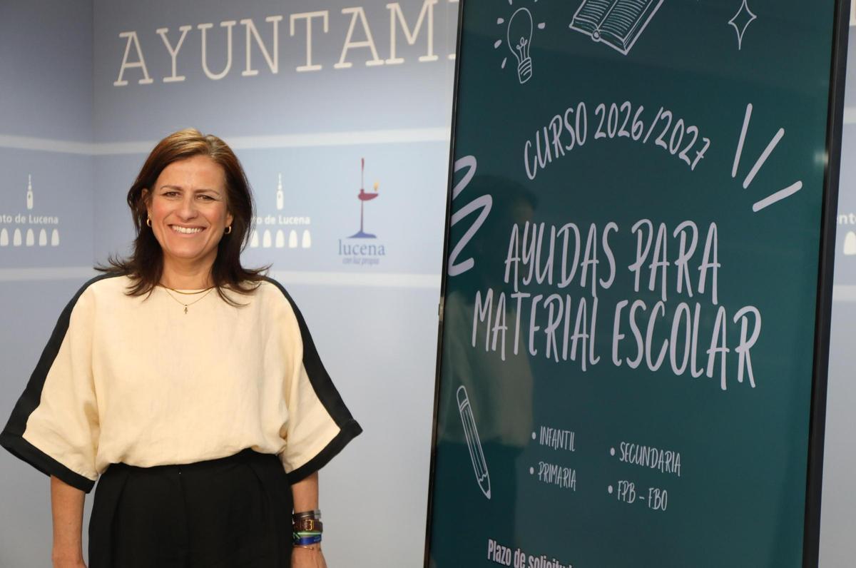 Miriam Ortiz presenta las ayudas.