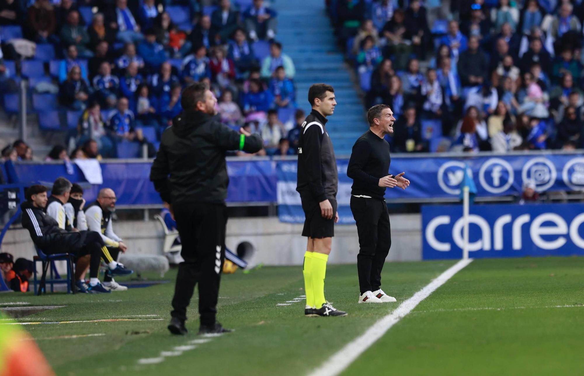 Así fue el partido entre el Real Oviedo y el Eldense