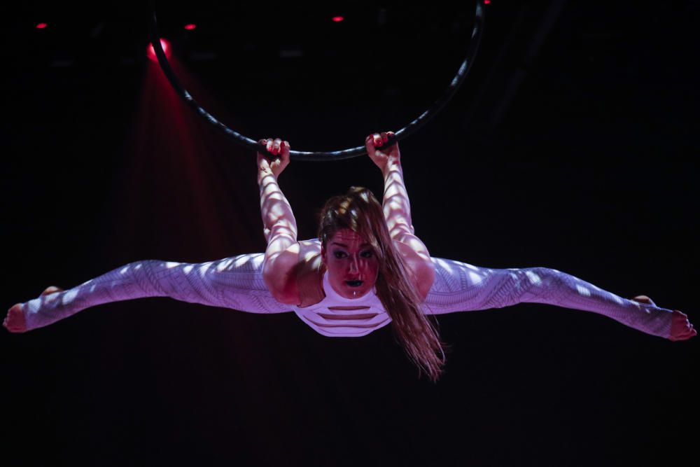 Espectáculo del Cirque du Soleil en el MSC Meraviglia con escala en València