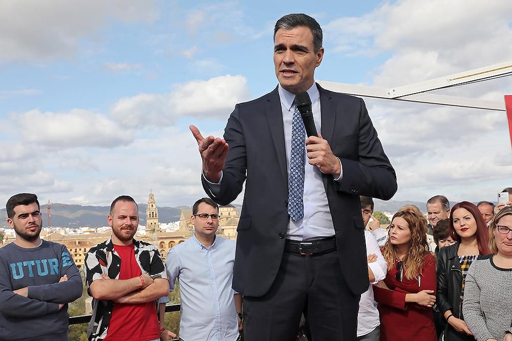 Pedro Sánchez en Córdoba