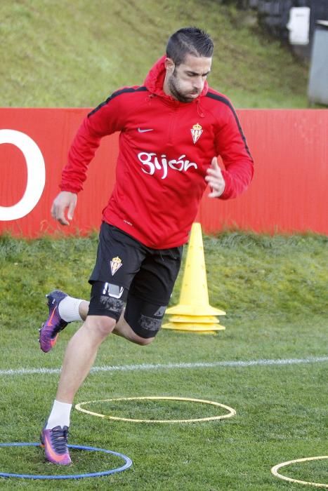 Entrenamiento del Sporting