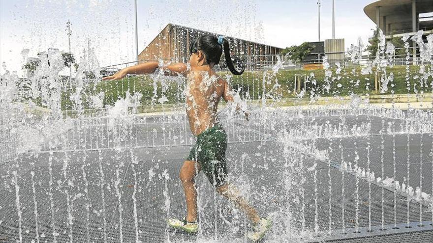 Las temperaturas subirán hasta casi tres grados en Aragón en el año 2050