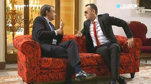Risto Mejide amb Zapatero (‘Viajando con Chester’, Cuatro).