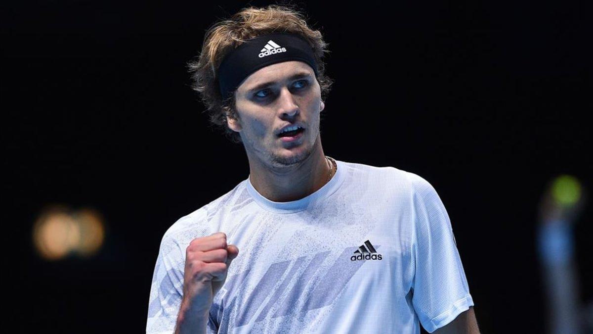 Zverev logró su primer triunfo en las Nitto ATP Finals 2020