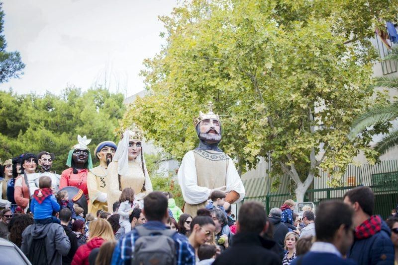 Cabezudos en Torrero-La Paz