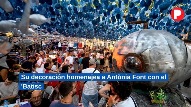 Los ganadores del concurso de decorados de las fiestas de Gràcia: No nos lo creemos, las plazas lo tenemos más complicado