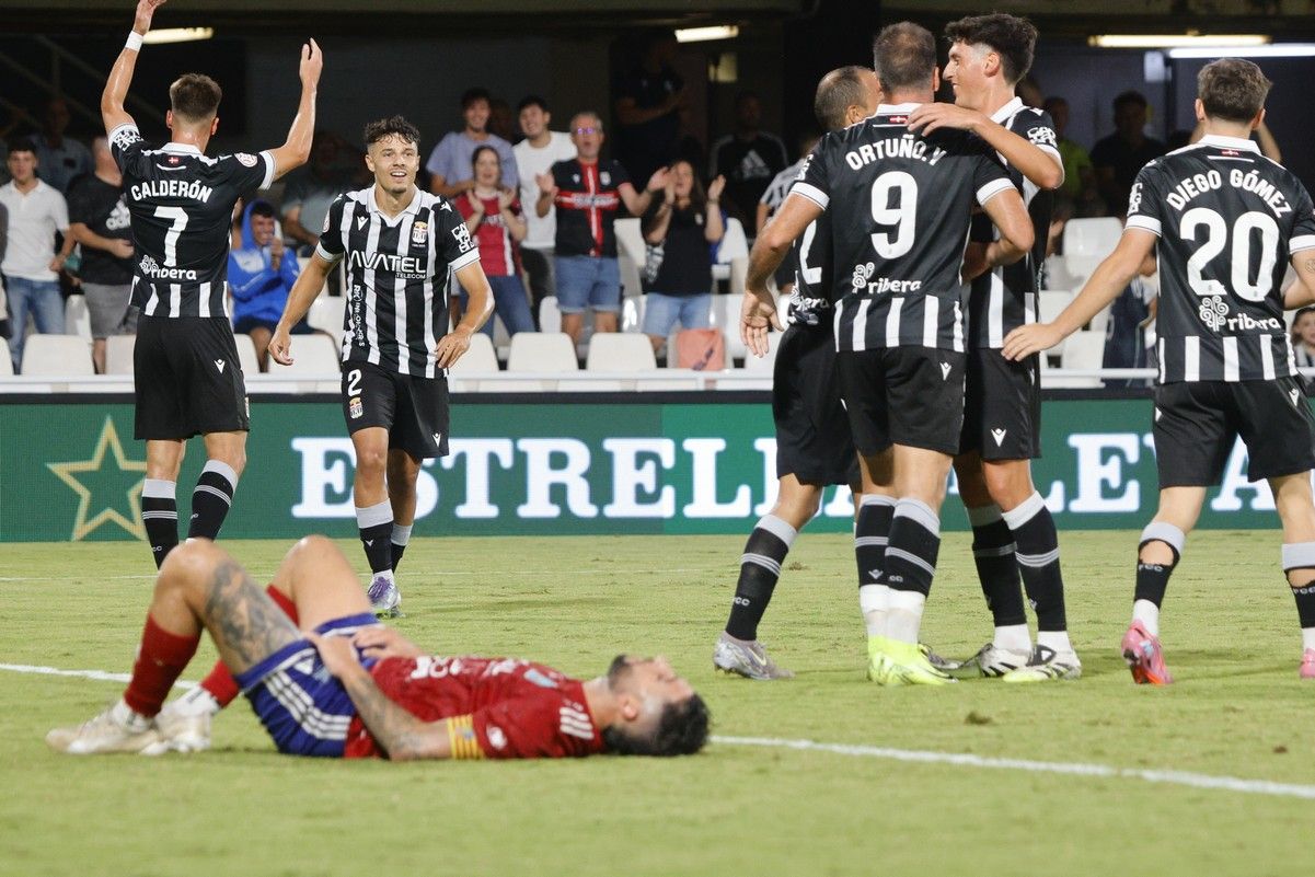 La victoria del FC Cartagena sobre el Tarazona, en imágenes