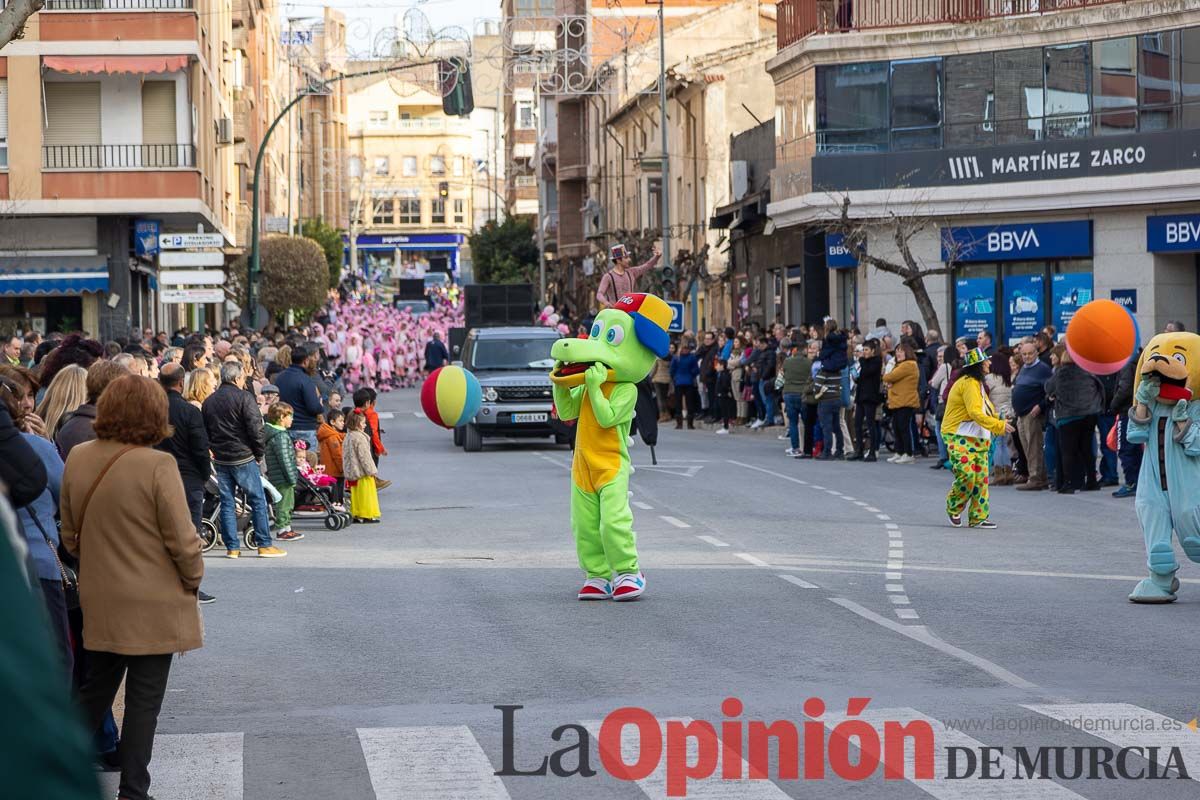 Los niños toman las calles de Cehegín en su desfile de Carnaval