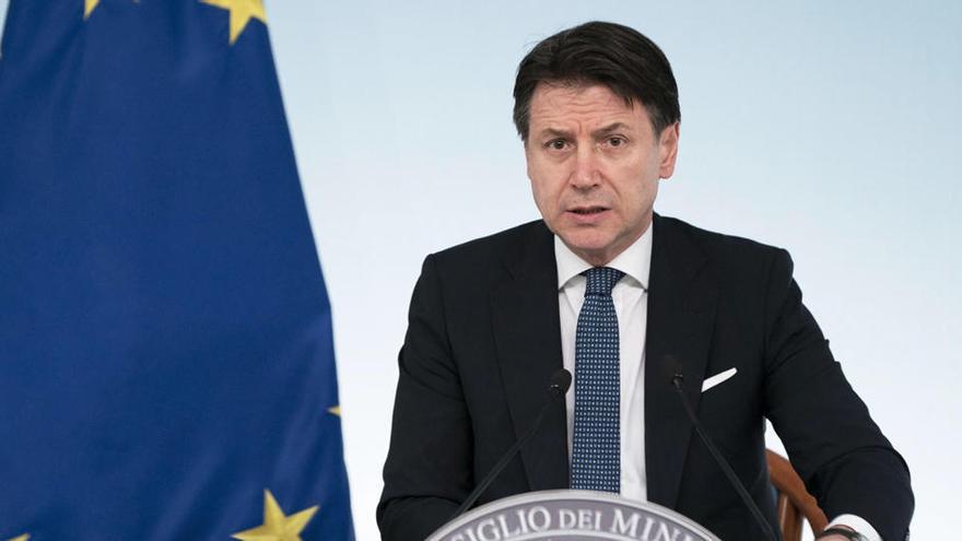 El presidente del Gobierno italiano, Giuseppe Conte.