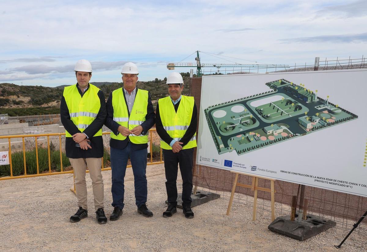 Mus, con los alcaldes de ambos municipios