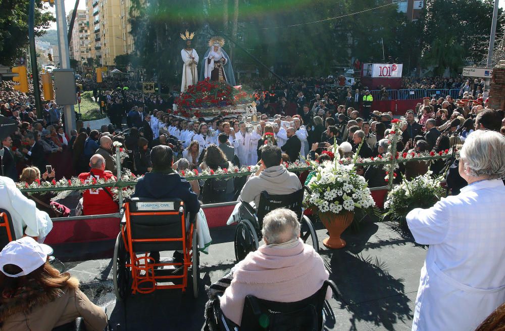 Traslado de Jesús Cautivo y la Virgen de la Trinidad.