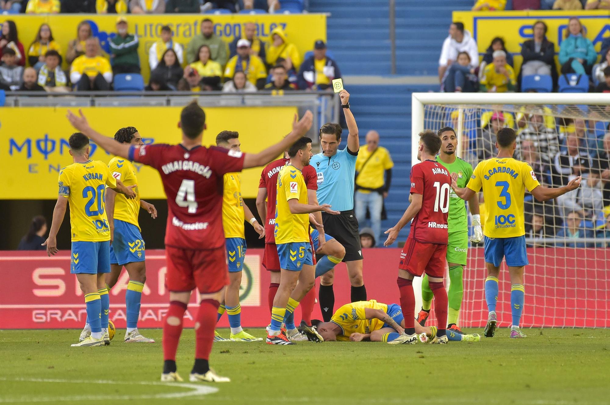 El partido UD Las Palmas-CA Osasuna, en imágenes