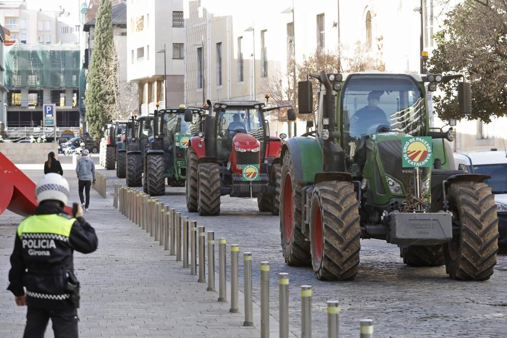 Els pagesos surten als carrers.