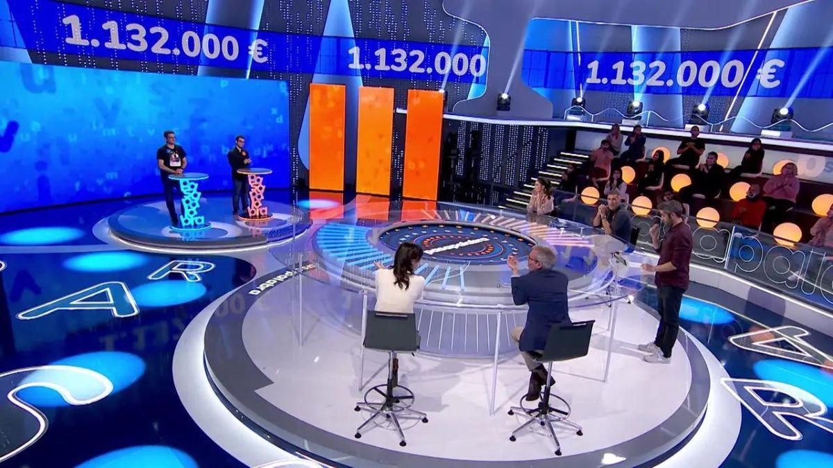 Un momento vivido en el plató de 'Pasapalabra'