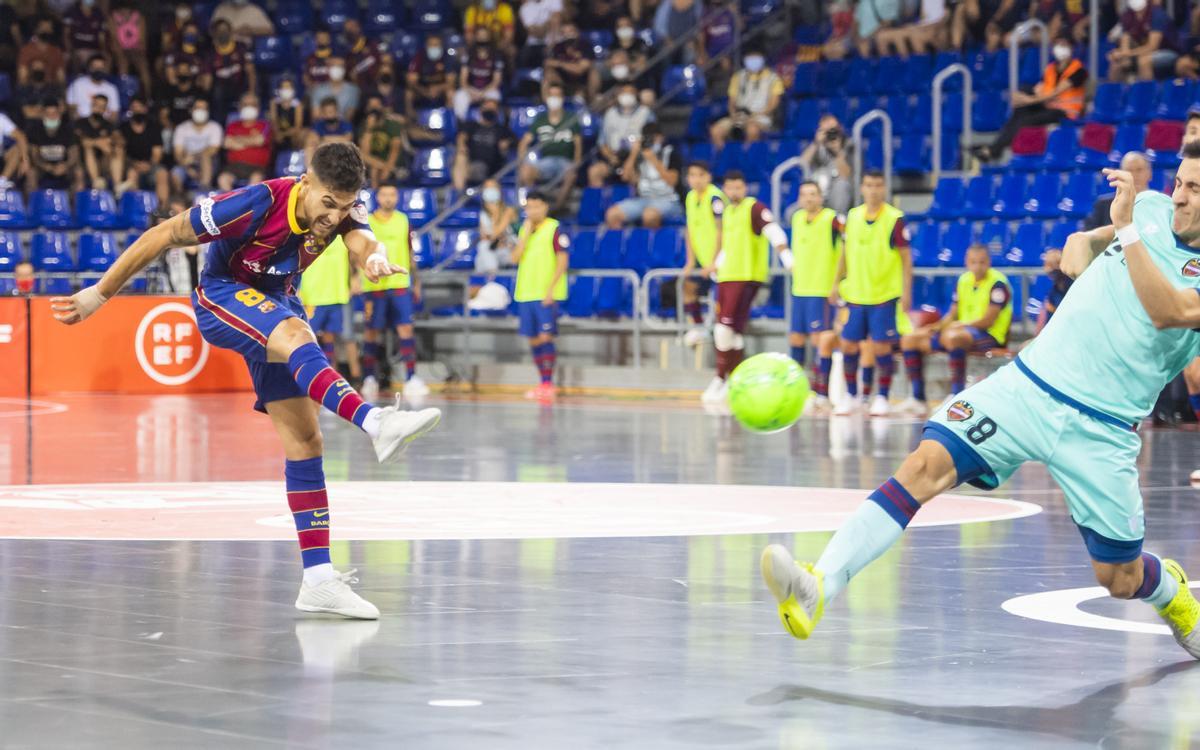El Barça s’emporta la Lliga de futbol sala en els penals
