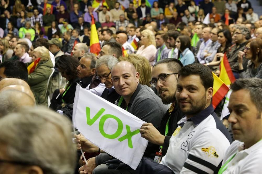 Acto de campaña de Vox en Murcia