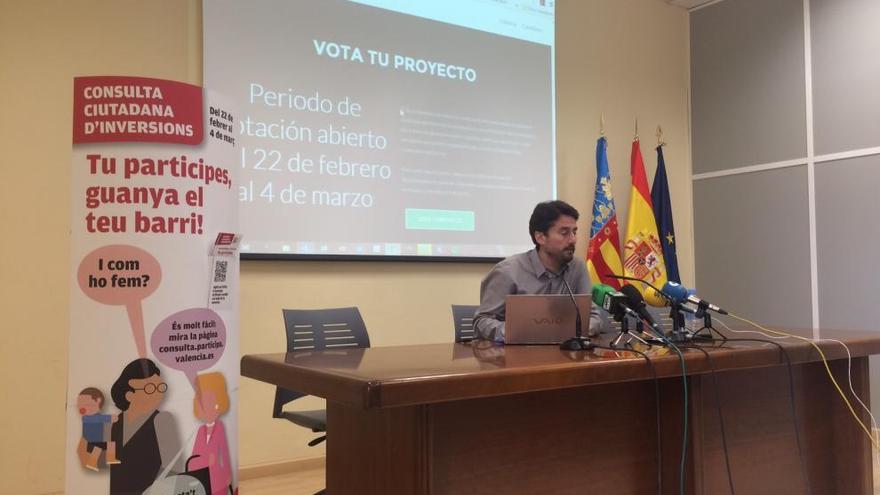 Peris presenta el proceso a través de la web