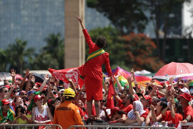 Luiz Inacio Lula da Silva takes office as Brazils President in Brasilia