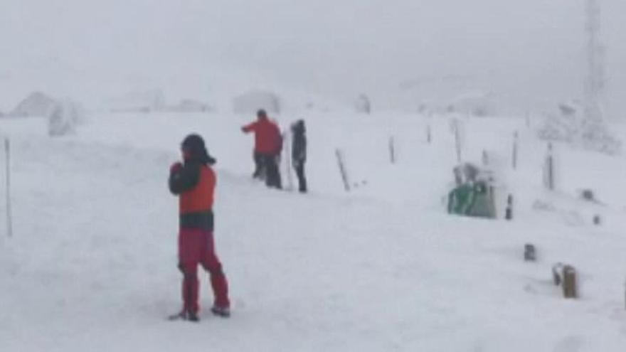 Medio centenar de escolares, atrapados en Sierra Nevada