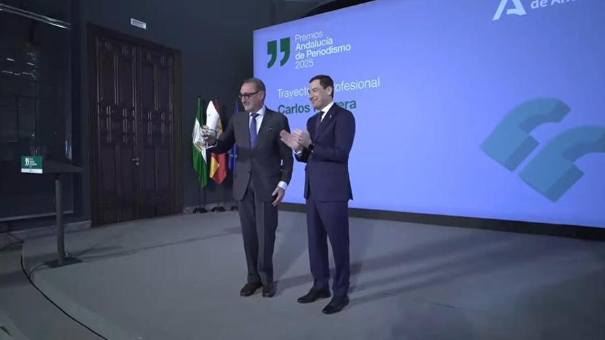 Vídeo | Premio Andalucía de Periodismo a Carlos Herrera