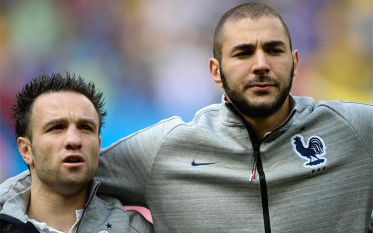 Benzema y Valbuena, en la selección