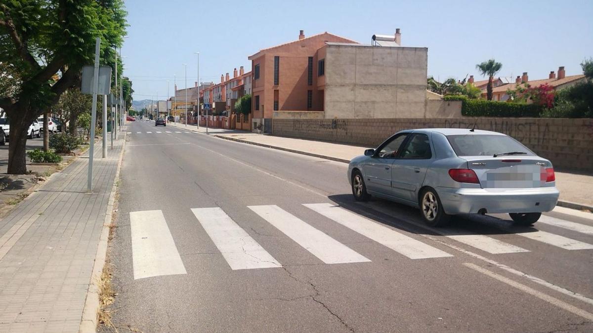 Las trabajos en la avenida Castellón de Almassora comenzarán a principios de julio y se prolongarán hasta enero.  | MEDITERRÁNEO