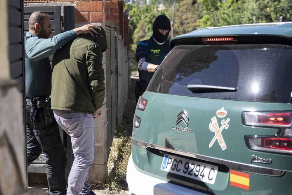 Operació antidroga de la Guàrdia Civil amb epicentre a Vidreres