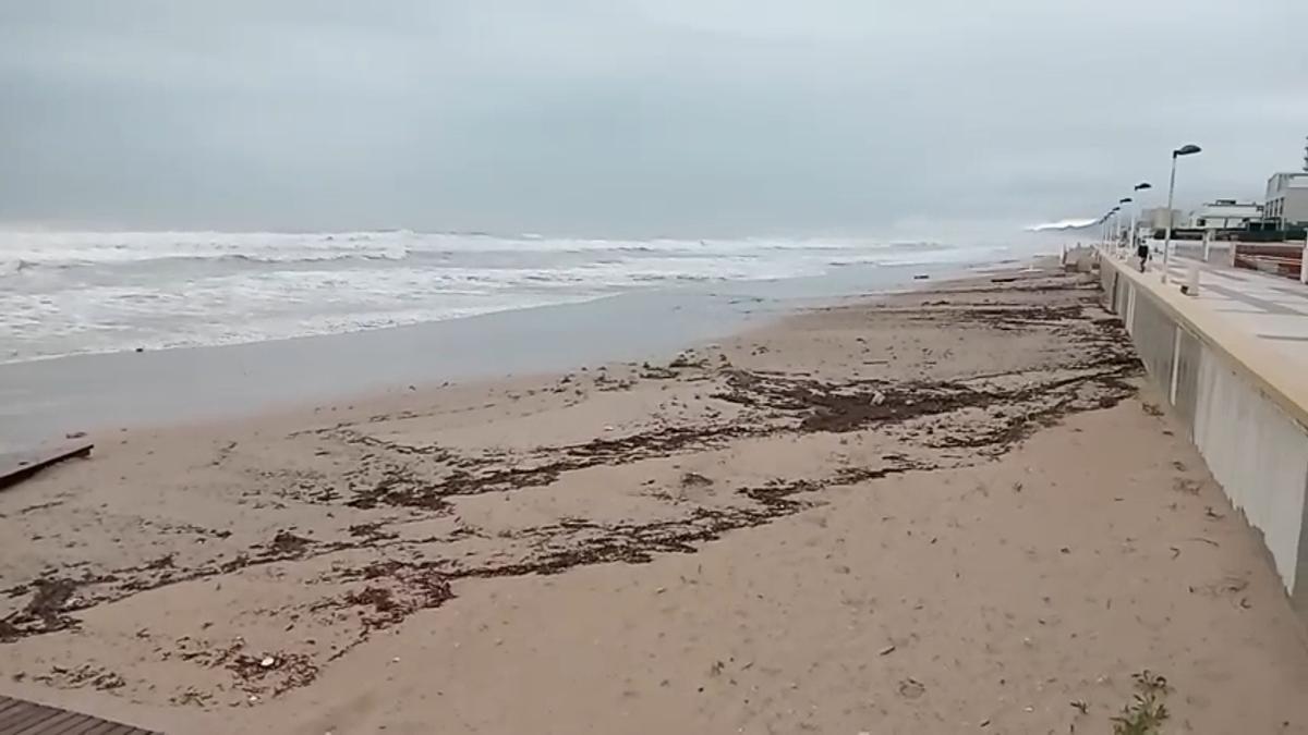 El temporal azota las fotos de la Safor.
