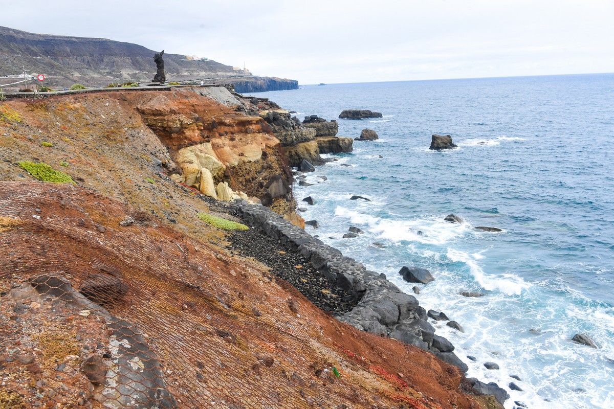 Estado de abandono de la zona de El Atlante