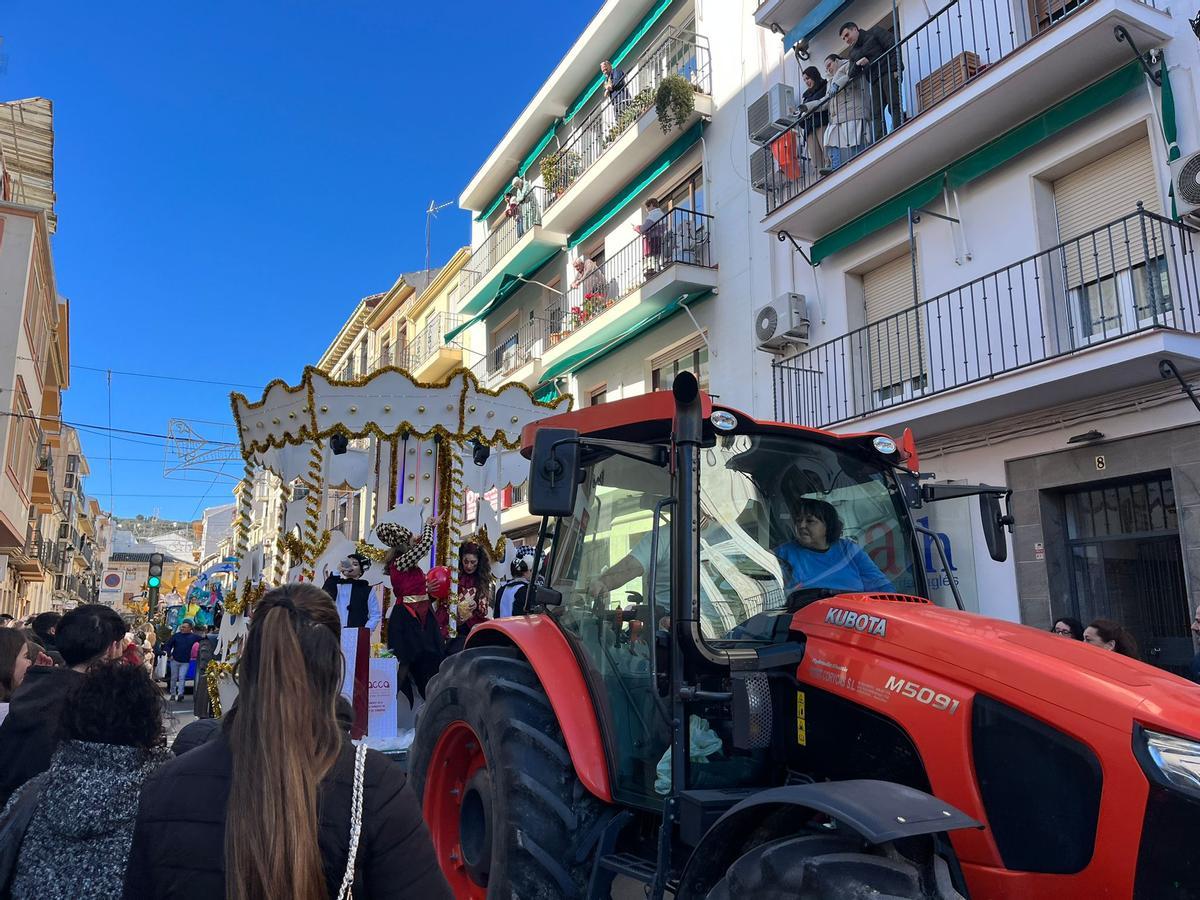 Cabalgatas en la provincia en la mañana de Reyes