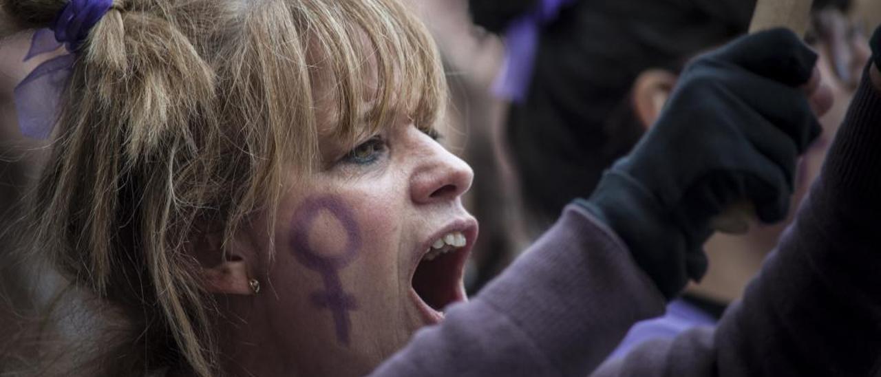 El domingo se celebra el gran día del feminismo con varias marchas. // Brais Lorenzo