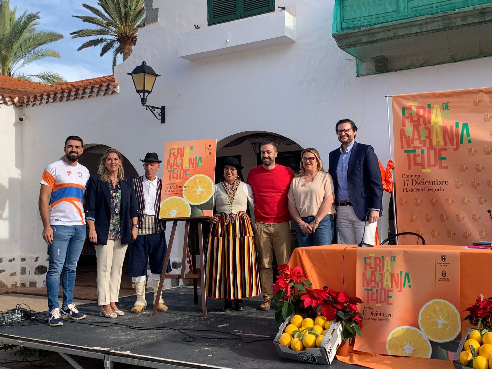 Presentación de una nueva edición de la Feria de la Naranja en Telde