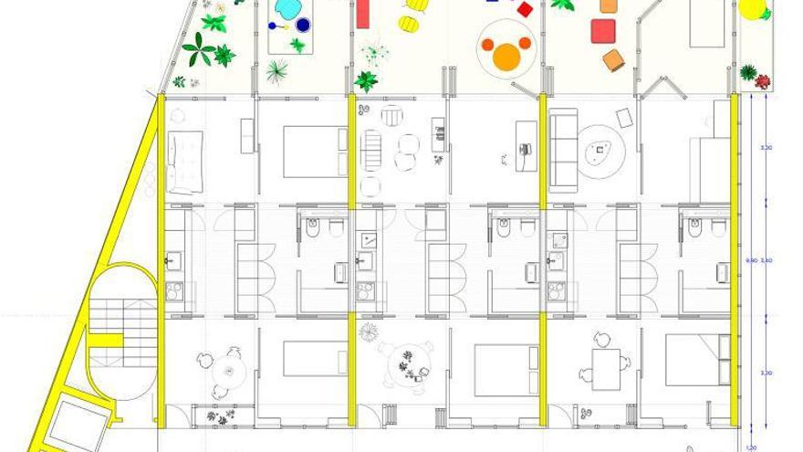 El primer edificio de alquiler asequible será bioclimático y tendrá 18 viviendas