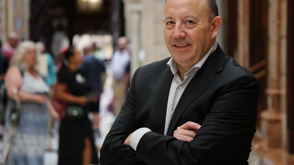 Gonzalo Bernardos, en el Casino de Murcia.