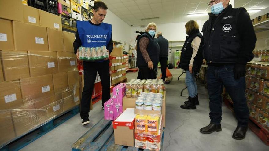 “Estar en la nave del Banco de Alimentos es tomar tierra”