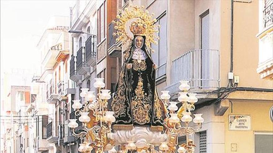 Nules cierra sus fiestas patronales con actos dedicados a la Soledat