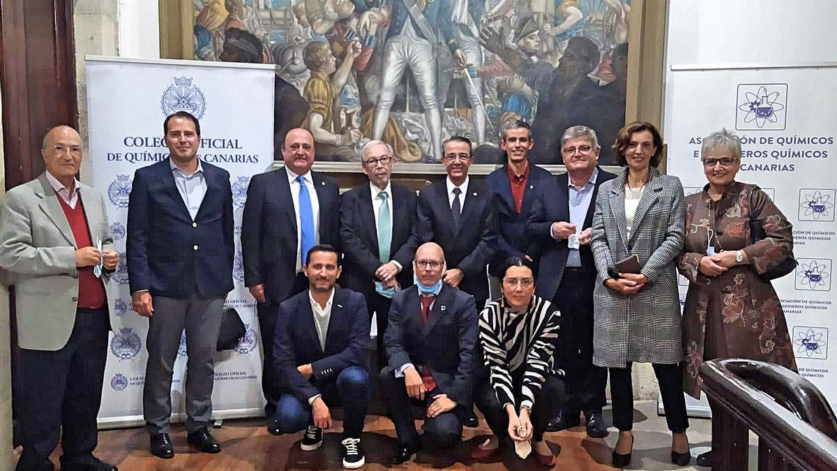 El Colegio Oficial de Químicos de Canarias inicia la celebración de su 70 aniversario con un amplio programa de actos en todas las islas