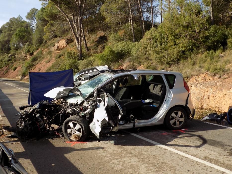 Accident mortal a Sant Salvador de Guardiola