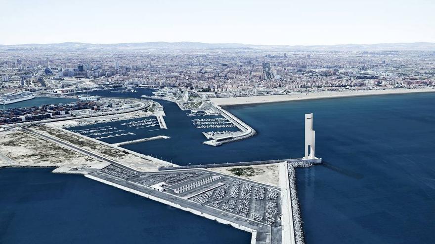 El puerto facilitará la instalación de la gran Torre Eólica de 170 metros de altura