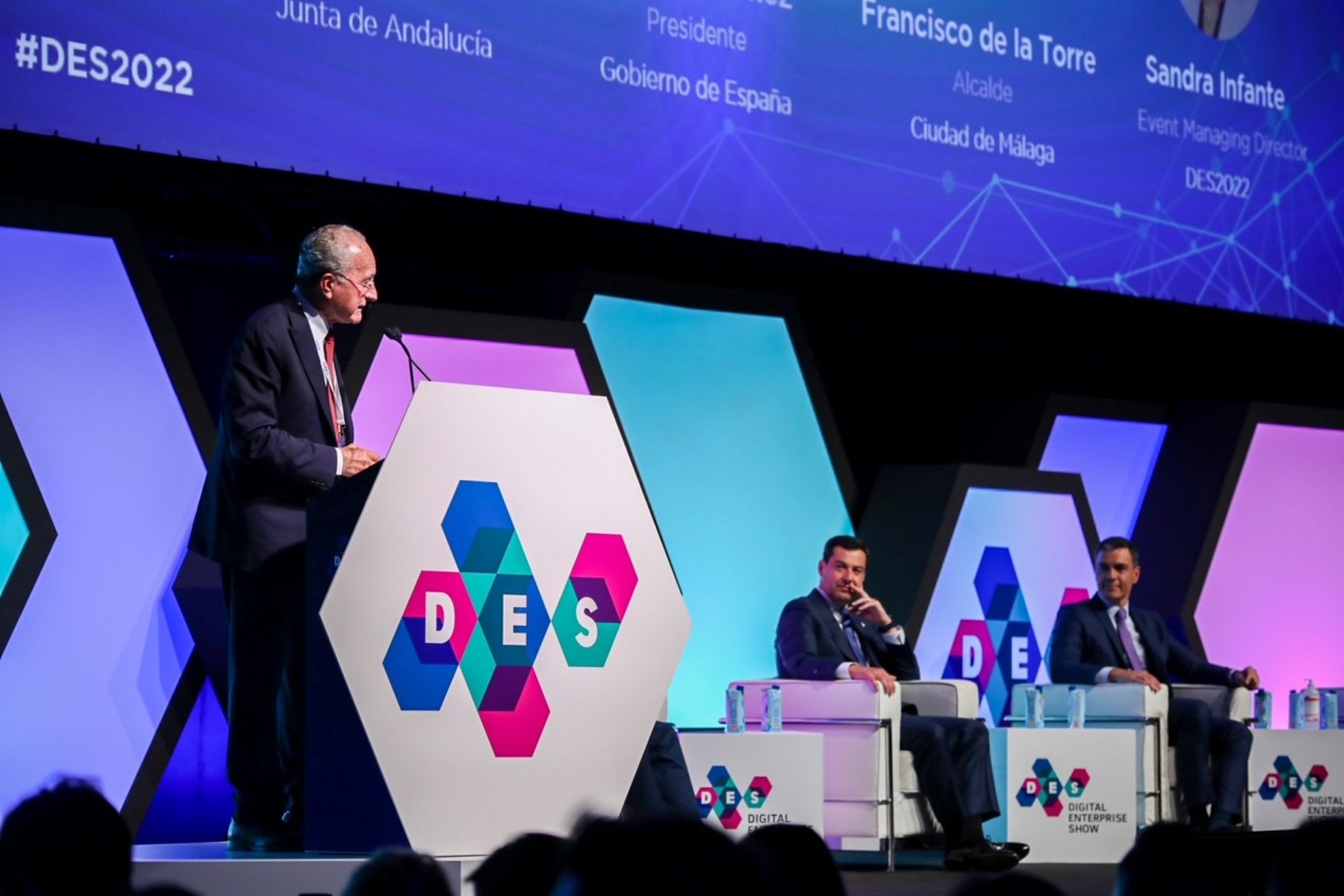 Las imágenes del Digital Enterprise Show (DES) 2022 en Málaga