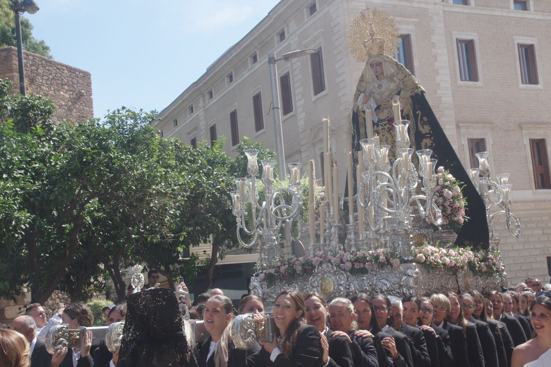 Traslado de la Virgen del Gran Poder a la Catedral y misa solemne