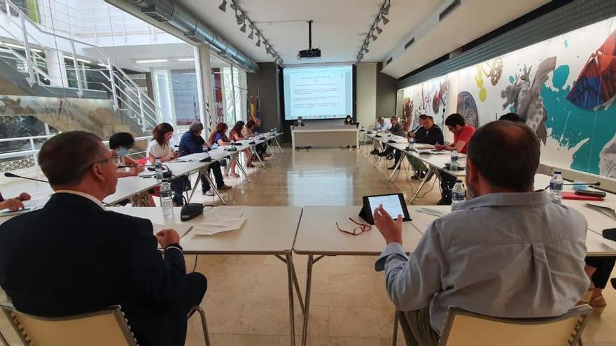 La reunión del Observatorio del Trabajo Decente celebrada este martes.