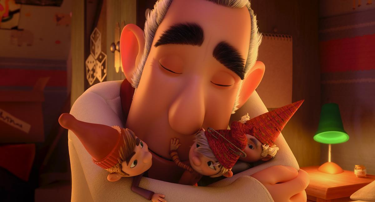 Los tres pequeños protagonistas entablan amistad con Theo, un repostero.
