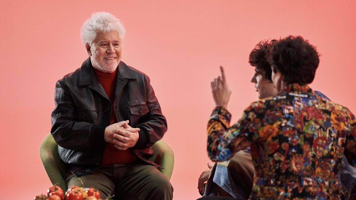 Pedro Almodóvar frente a Javier Calvo y Javier Ambrossi en 'Pedro x Javis'