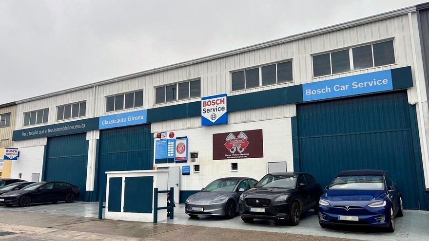 Així és Classicauto Girona, l&#039;únic taller de la província aprovat per Tesla