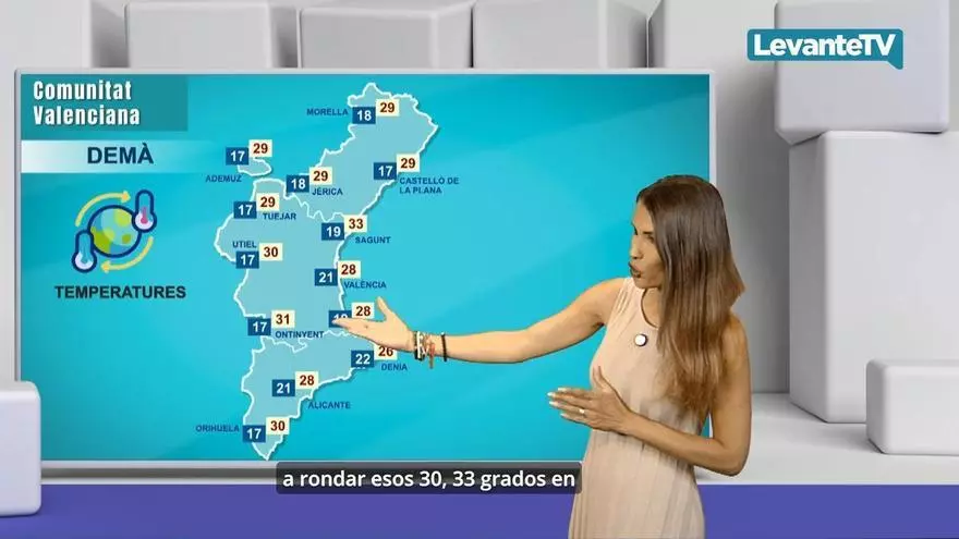 Valencia seguirá disfrutando del sol y el ambiente veraniego este jueves