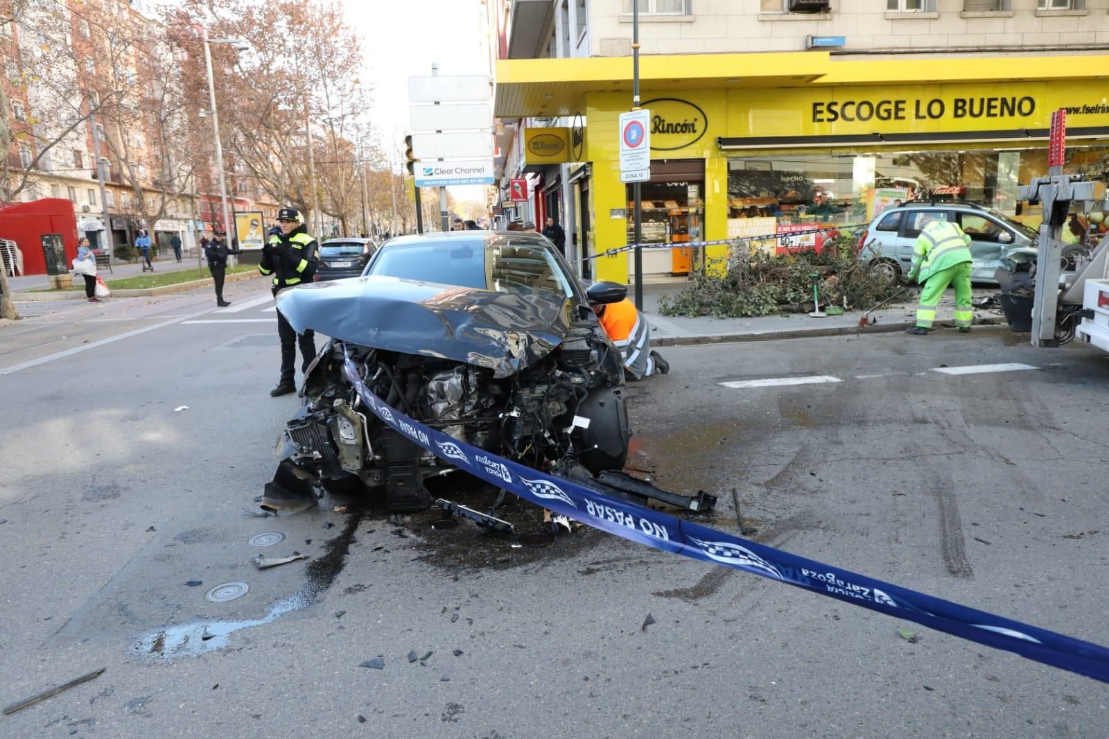 El accidente de Tomás Bretón, en imágenes