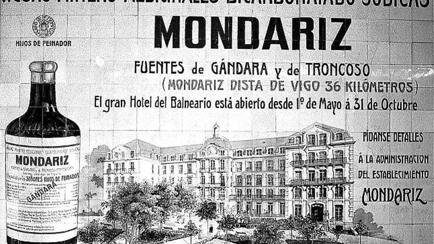 Anuncio del Hotel Mondariz