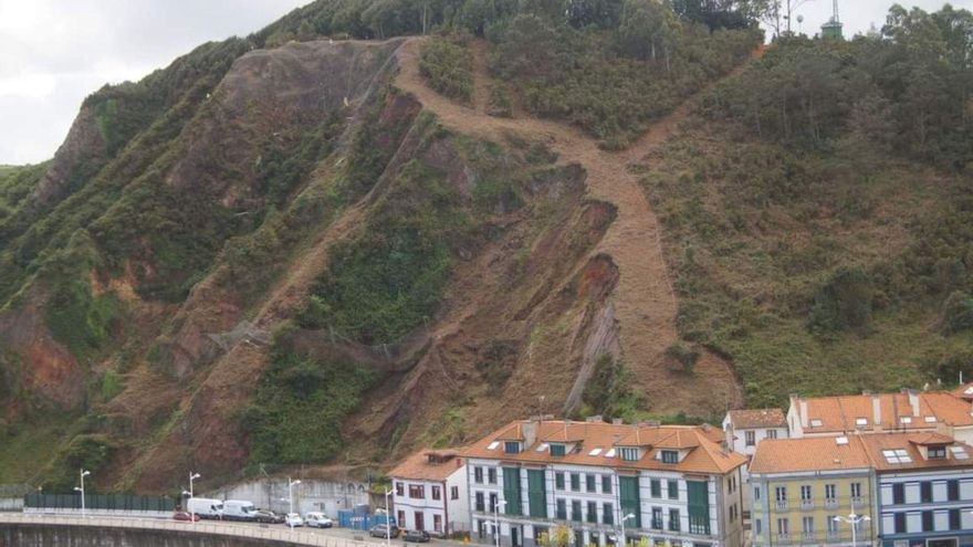 El inicio de la obra del monte Fuxa obliga a cerrar el paseo marítimo de Candás